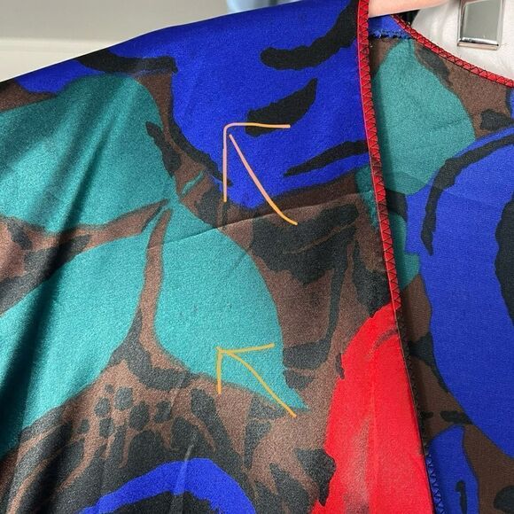 Mary McFadden Vintage Robe Small - Picture 9 of 10